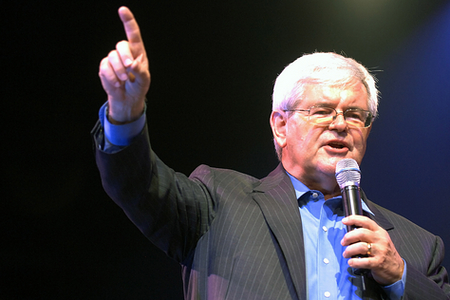 newt gingrich wives. Newt Gingrich on