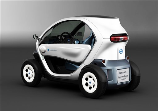 Nissan shows tiny electric concept vehicle #10