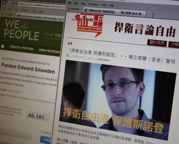 Hong Kong - NSA Leaker Snowden Says He's Not Avoiding Justice ...
