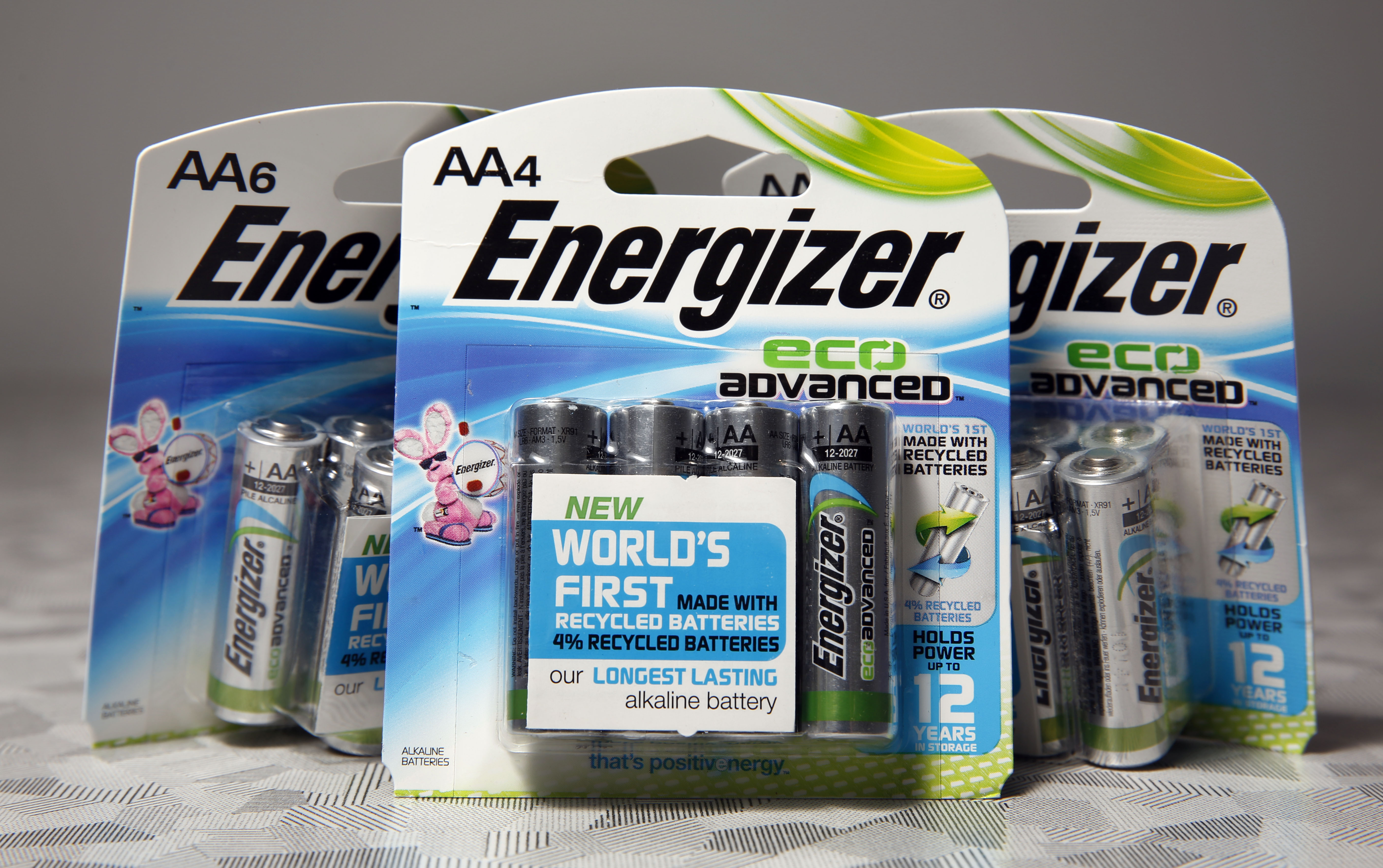 St. Louis, MO - Energizer Debuts Recycled AA And AAA Batteries