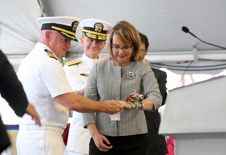 Alabama – Navy Names Ship For Former US Rep. Gabby Giffords, Wounded In 2011 Shooting