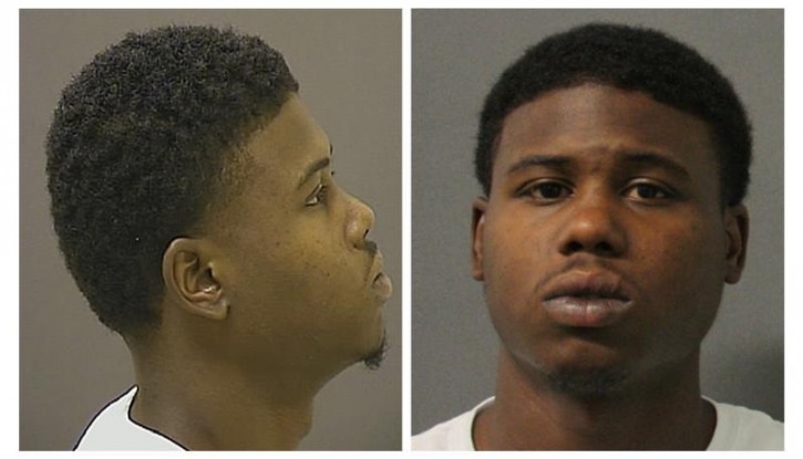 Images of Raymon Carter, 24, appear on a wanted poster released by the Bureau of Alcohol, Tobacco, Firearms and Explosives in Baltimore, Marlyand June 29, 2015. 