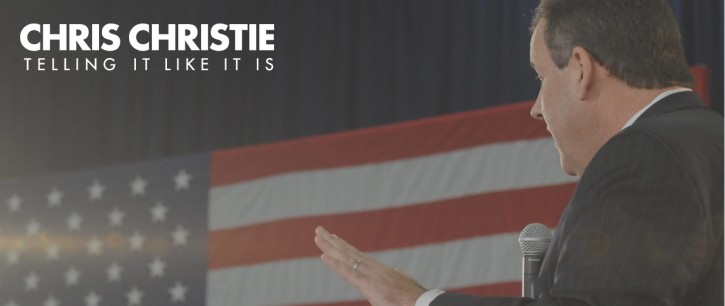 New Jersey – Gov. Christie Goes Live With Presidential Campaign Site