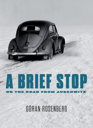 This photo provided by Other Press shows the cover of the book, "A Brief Stop on the Road from Auschwitz," by author Goran Rosenberg. (Other Press via AP)