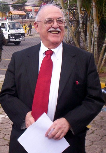 In this Jan. 2, 2005 photo, businessman and former Honduran presidential candidate Jaime Rosenthal smiles in Tegucigalpa, Honduras.  Rosenthal who is Jewish is considered to be the most powerful man in Honduras.