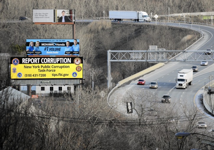 Albany, NY – Billboards Ask Public To Apply ‘See Something, Say Something’ To Political Corruption