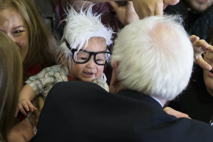 Los Angeles, CA – Social Media’s 4-month-old Bernie Sanders Lookalike Has Died