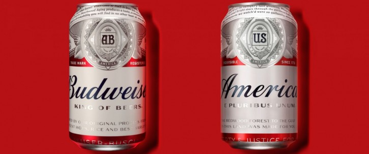 New York – Budweiser Becomes “America.” Drink Up. Or Not.