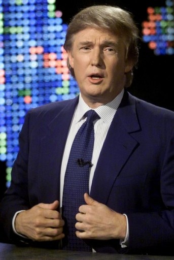 FILE - Billionaire real estate developer Donald Trump speaks during a taping of "Larry King Live" on CNN in New York October 7 1999. Reuetrs