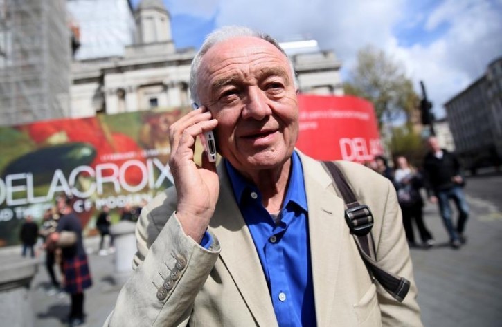 Former London mayor Ken Livingstone leaves after appearing on the LBC radio station in London, Britain, April 30, 2016. REUTERS/Neil Hall 