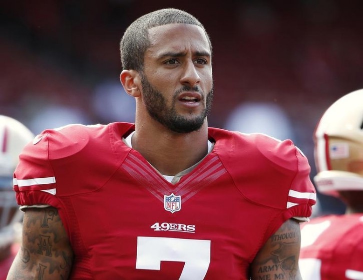 San Francisco, CA – NFL’s 49ers Support Quarterback After He Refused To Stand For Anthem