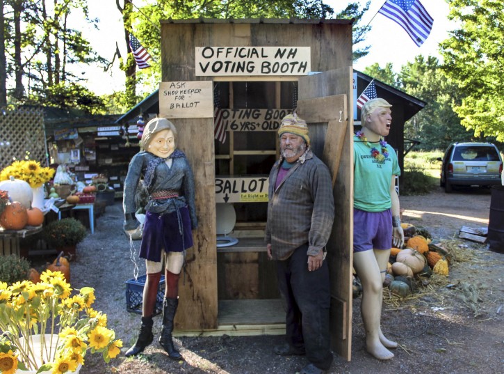 Ashland, NH – Down The Toilet: Farm Stand Turns Outhouse Into Voting Booth