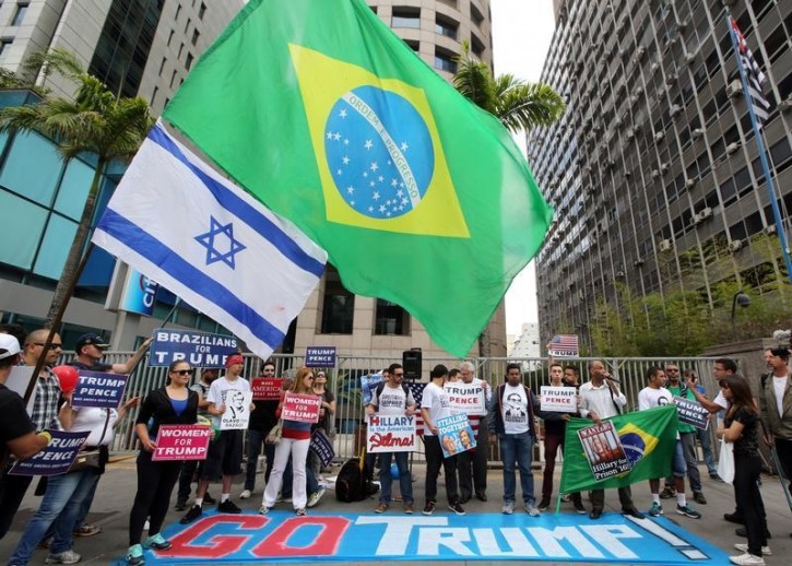Washington – Trump Stirs Passions In Brazil