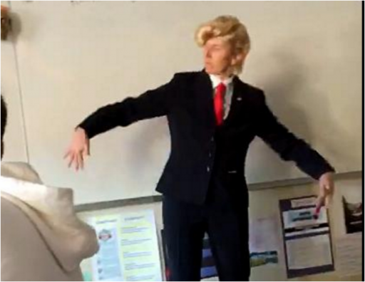 Portsmouth, NH – Teacher Removed From Classroom After Video In Trump Costume