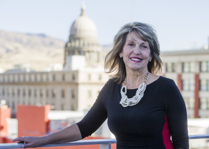 Melinda Smyser, one of Idahoâs four presidential electors, poses for a portrait in Boise, Idaho, Thursday, Nov. 17, 2016. (AP Photo/Otto Kitsinger)