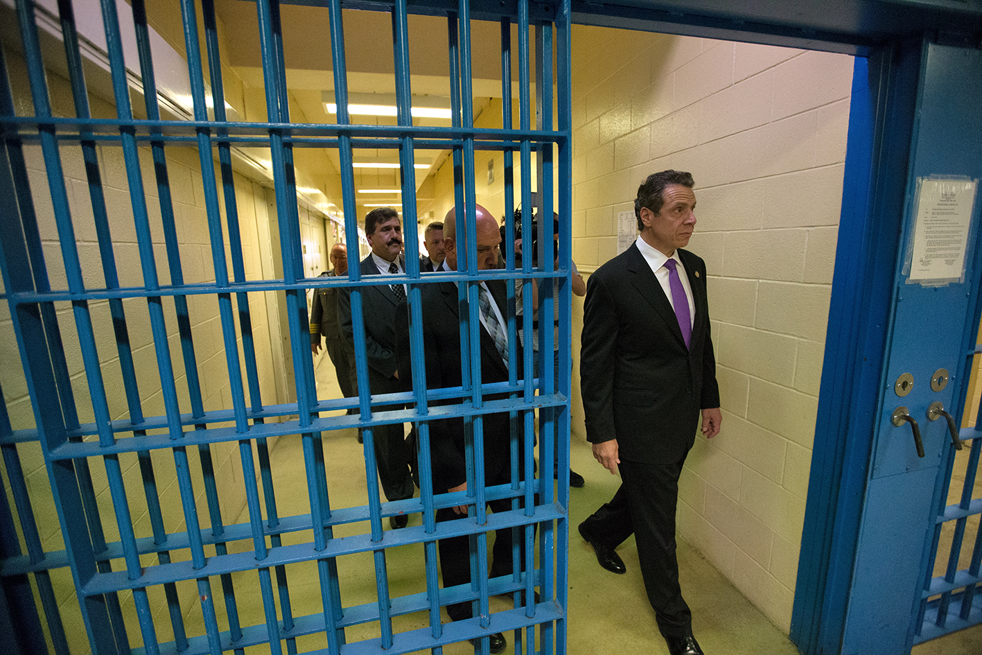 May 28, 2015-Coxsackie, NY- Governor Andrew M. Cuomo tours the Special Hous...