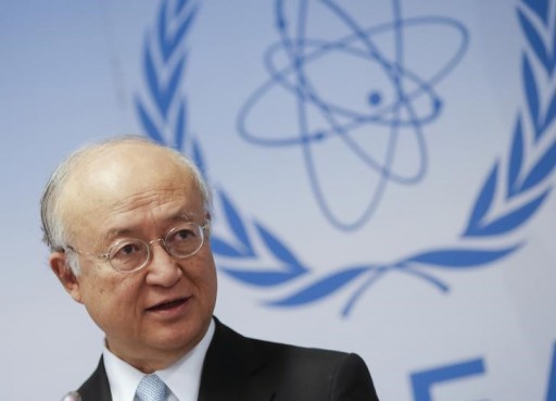 IAEA Director General Amano addresses a news conference after a board of governors meeting at the IAEA headquarters in Vienna International Atomic Energy Agency (IAEA) Director General Yukiya Amano addresses a news conference after a board of governors meeting at the IAEA headquarters in Vienna, Austria, June 8, 2015. REUTERS/Leonhard Foeger