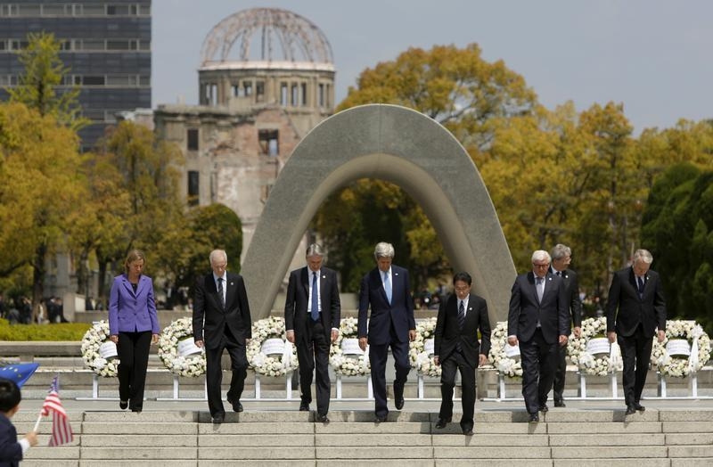 Japan - Kerry Makes Historic Gut-Wrenching Visit To Hiroshima Site Of A ...