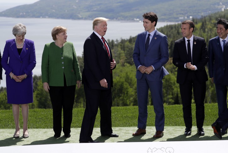 Image result for photos of g7 summit quebec