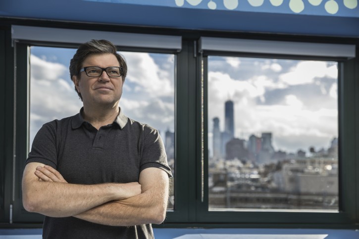 This photo provided by Facebook shows Yann LeCun.  Facebook is announcing several academic hires in artificial intelligence, including Carnegie Mellon researcher Jessica Hodgins, who's known for her work making animated figures move in more human-like ways. Yann LeCun, Facebook's chief AI scientist, says some of the best ideas for getting AI systems to learn faster and with less data are coming from the field of robotics.   (Facebook via AP)