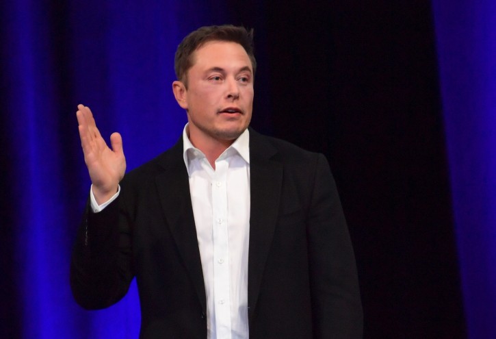 FILE -  CEO of Tesla, Elon Musk delivers a presentation at the International Astronautical Congress (IAC) in Adelaide, South Australia, Australia, 29 September 2017.  EPA-EFE/MORGAN SETTE
