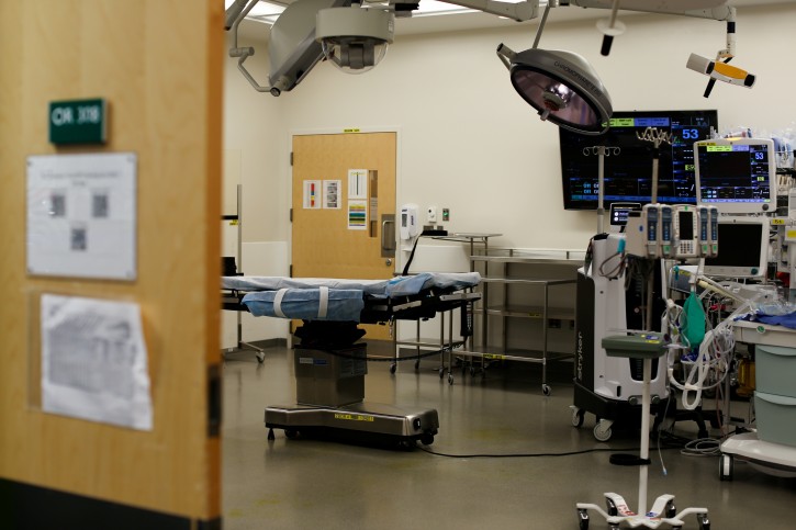 An operating room is seen at Johns Hopkins hospital in Baltimore, Maryland, U.S., May 13, 2019. REUTERS/Rosem Morton