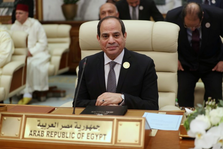 FILE PHOTO: Egyptian President Abdel Fattah al-Sisi attends the Arab summit in Mecca, Saudi Arabia, May 31, 2019. REUTERS/Hamad l Mohammed/File Photo
