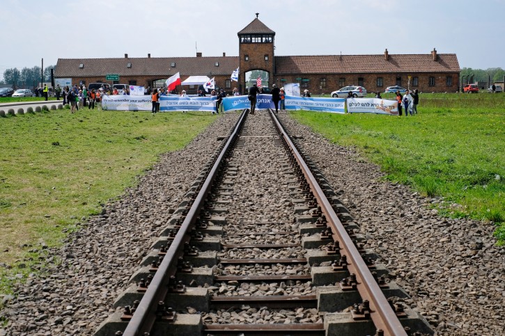 FILE -  Former German-Nazi extermination camp Auschwitz in Oswiecim, Poland, 02 May 2019.
